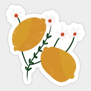 Lemon Sticker